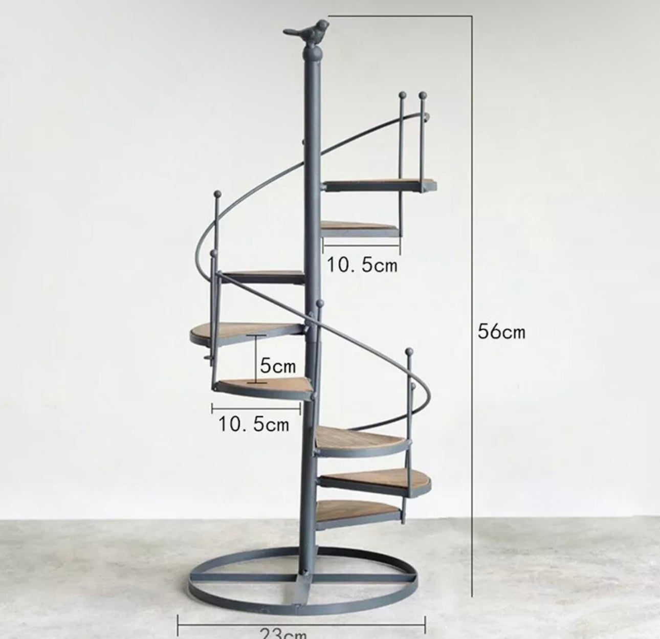 8 Tier Spiral Planter Shelving