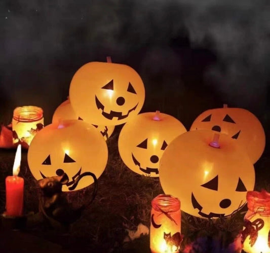 10pc Inflatable Pumpkins With LED