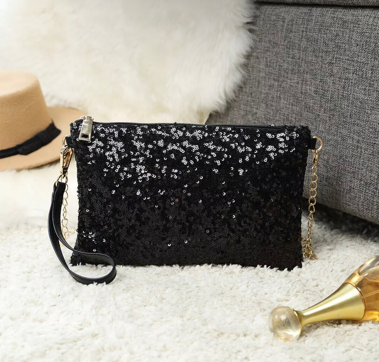 Ladies Sparkly Clutch