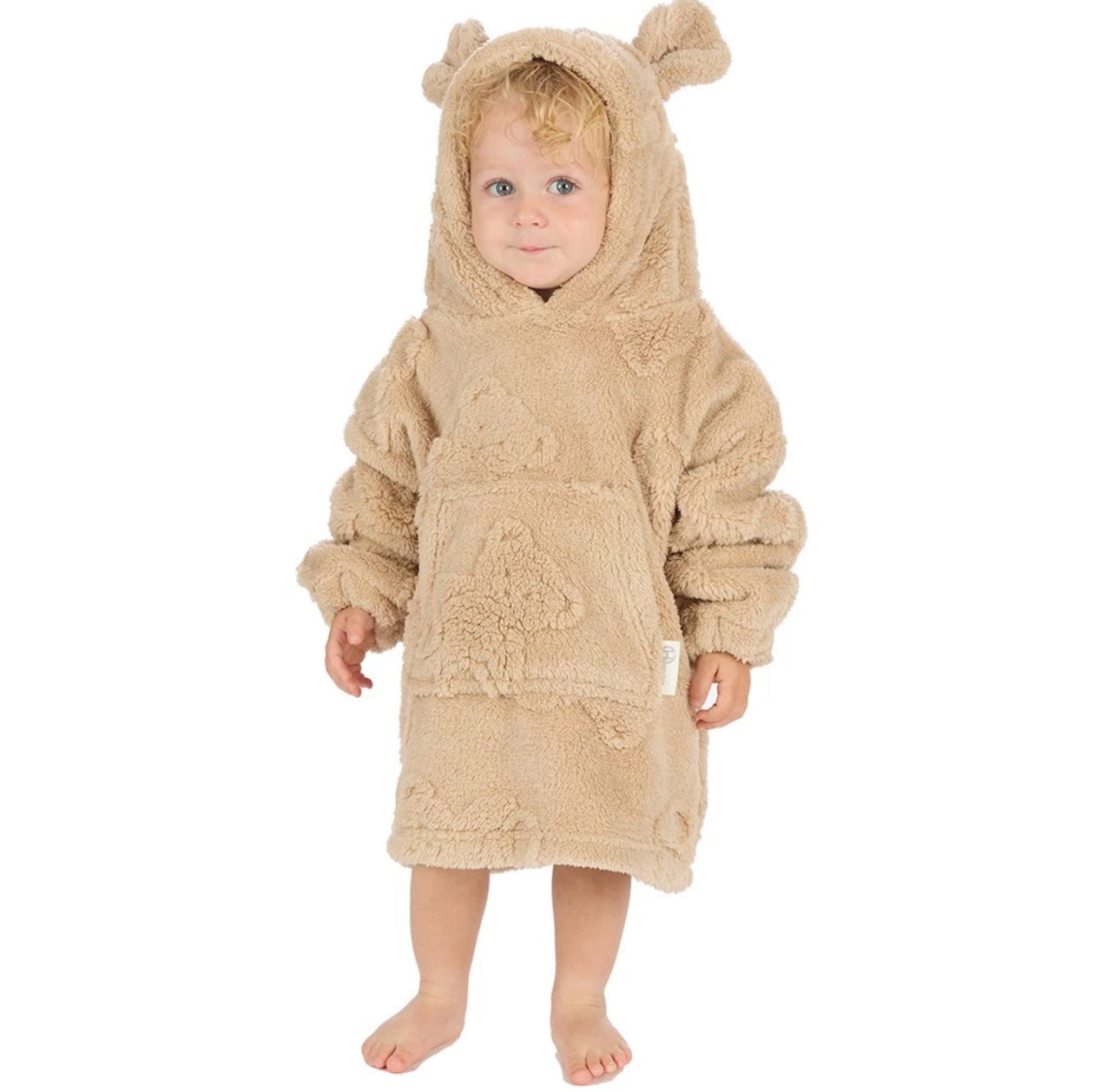 Children’s Teddy Hooded Blanket