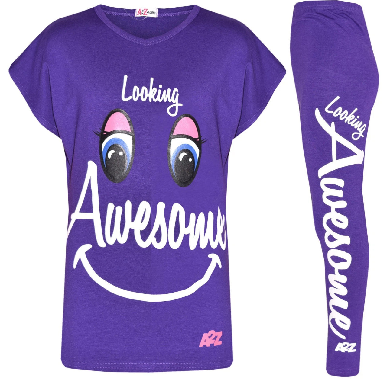 Looking Awesome T-Shirt & Leggings