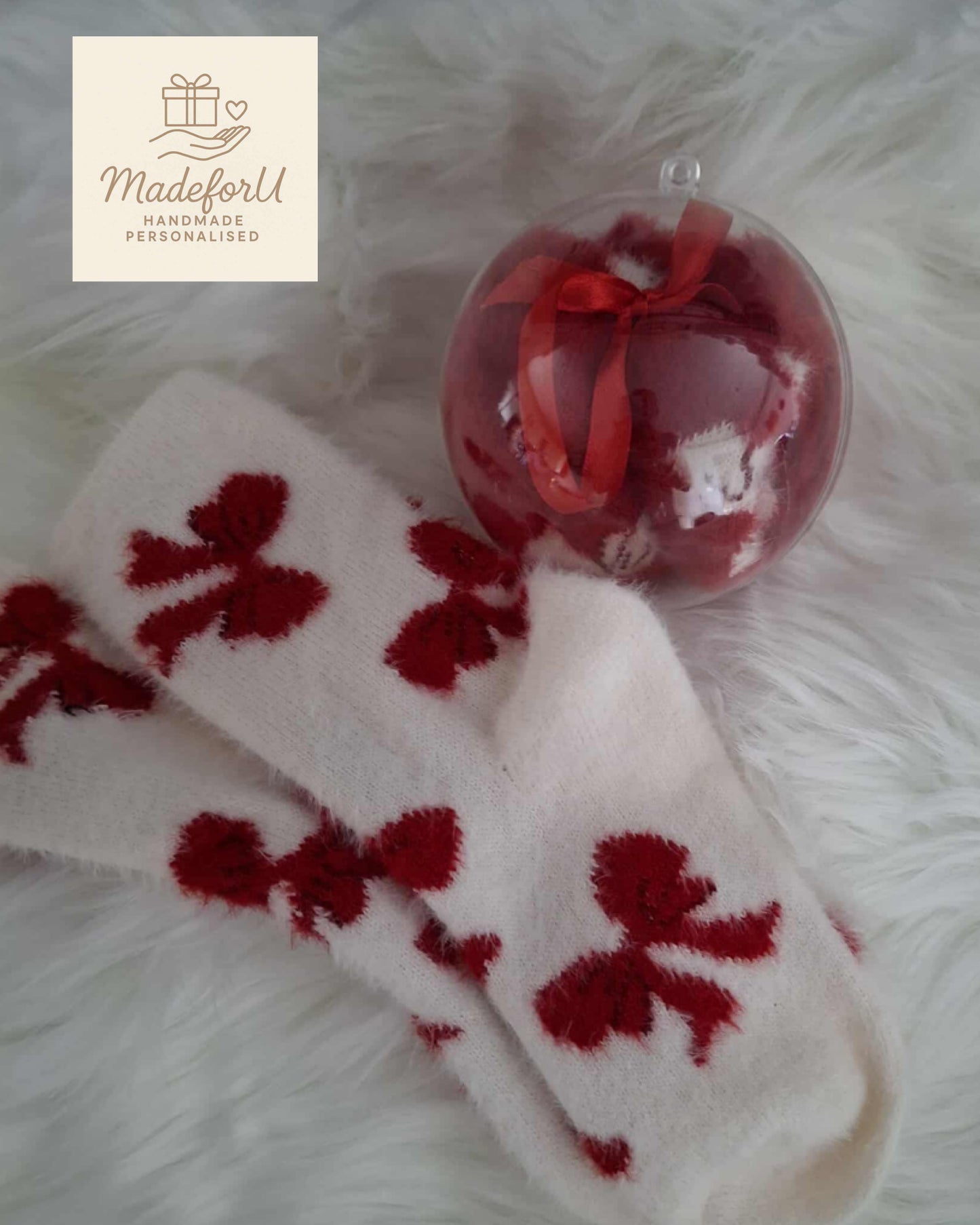 Children’s Christmas Sock  Baubles (Non Personalised)