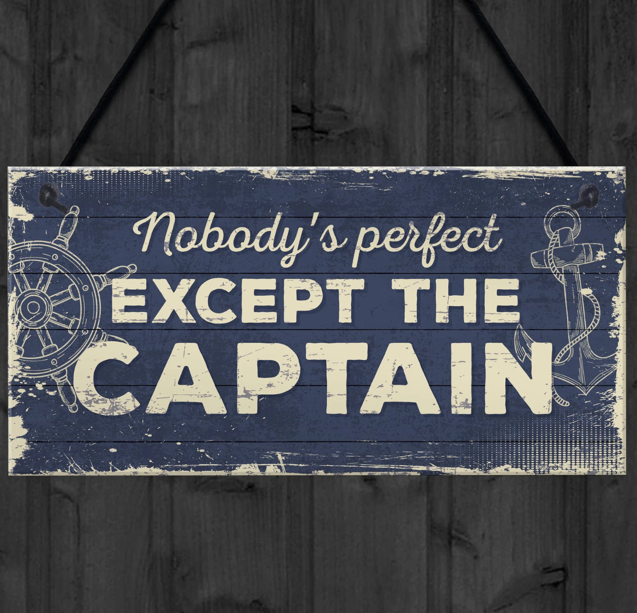 Nobody’s Perfect Plaque