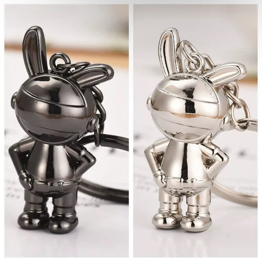 Cute Rabbit Keyring