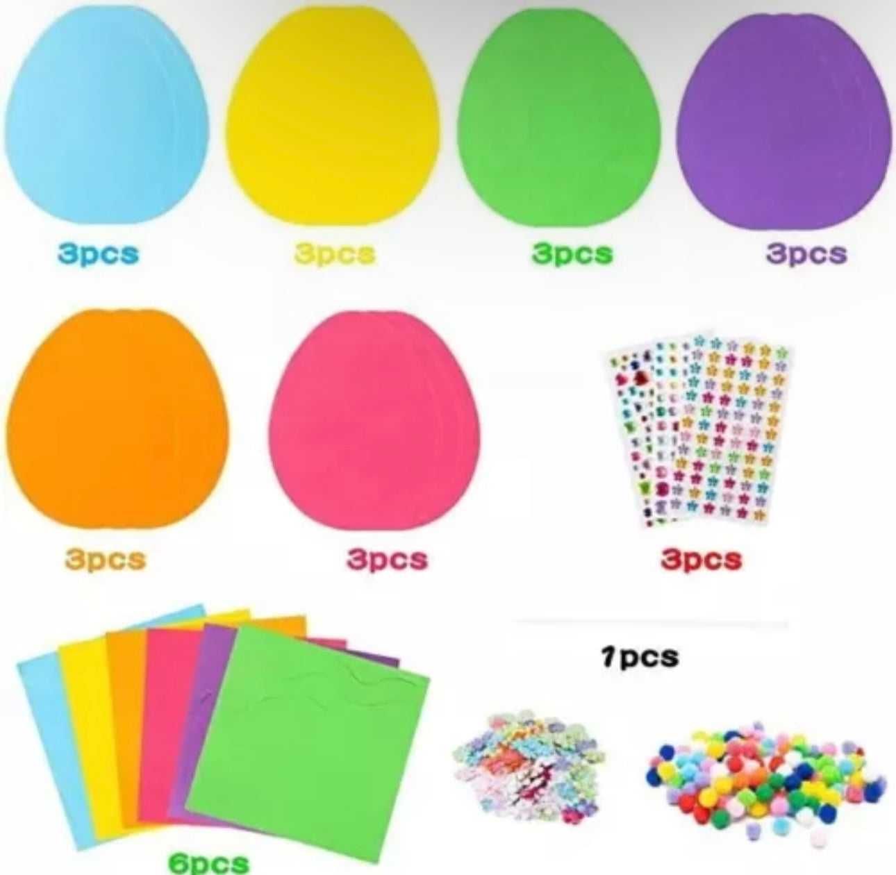 18pc Easter Crafting Kits