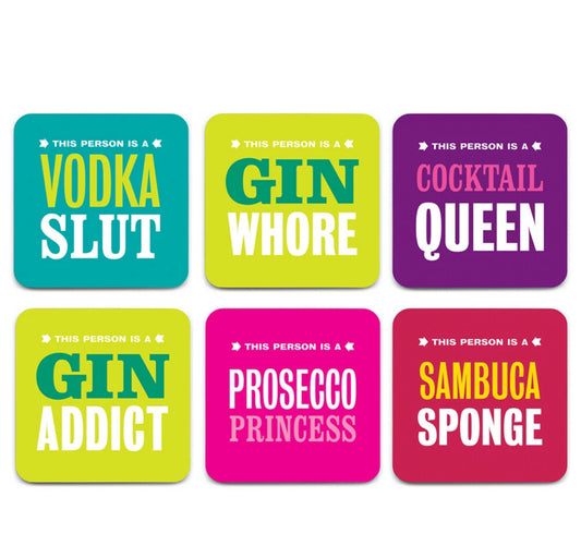 Cheeky Drinks Coasters