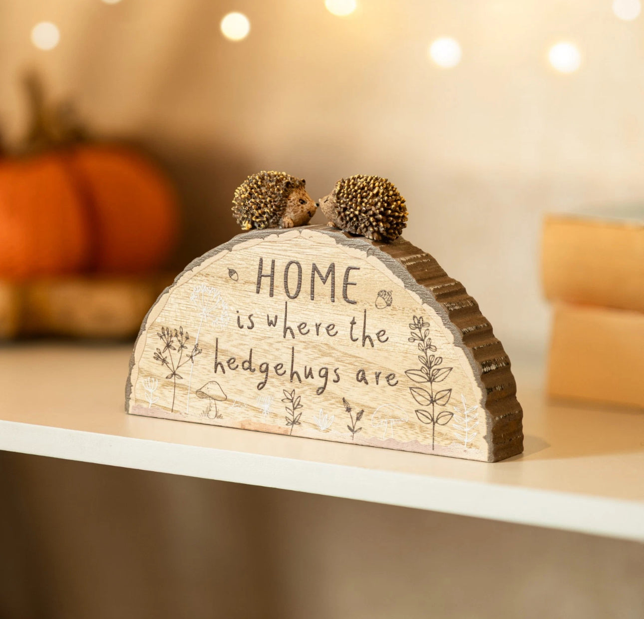 Home Hedgehog Plaque