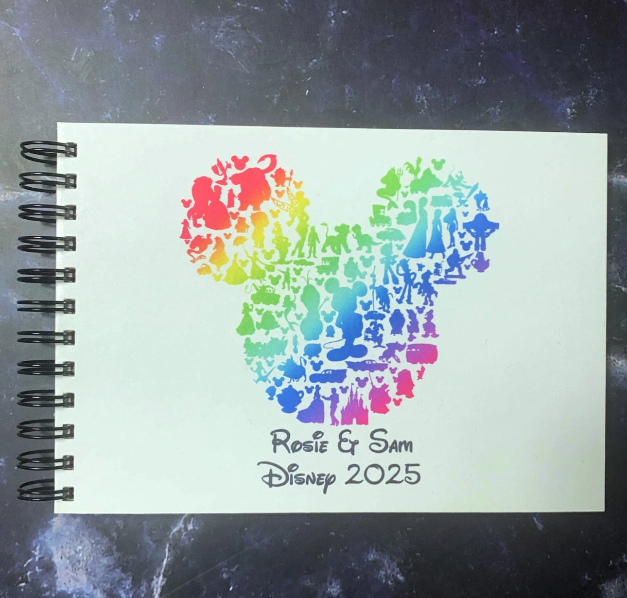 Personalised Magical Holiday Autograph Book