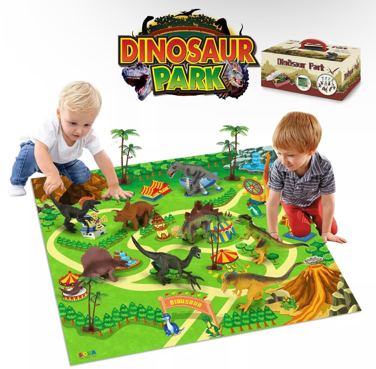 Dinosaur Park Play Set