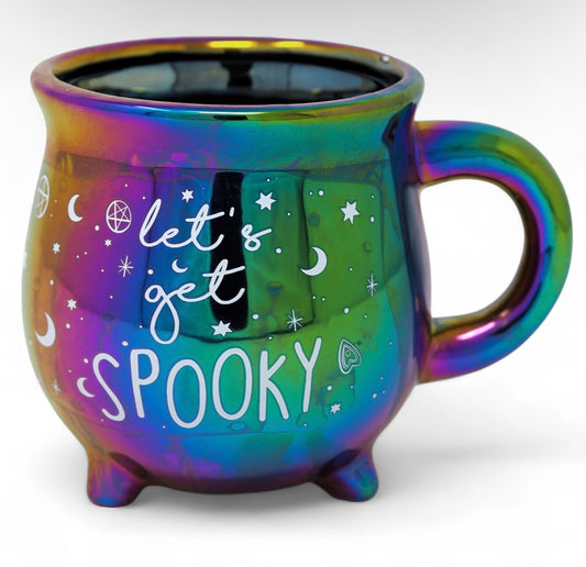 Iridescent Rainbow Cauldron Mug