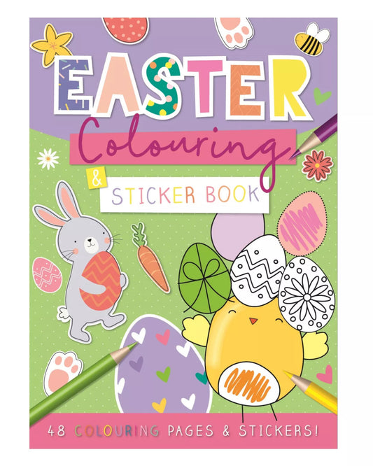 Easter Colouring and Sticker Activity Book