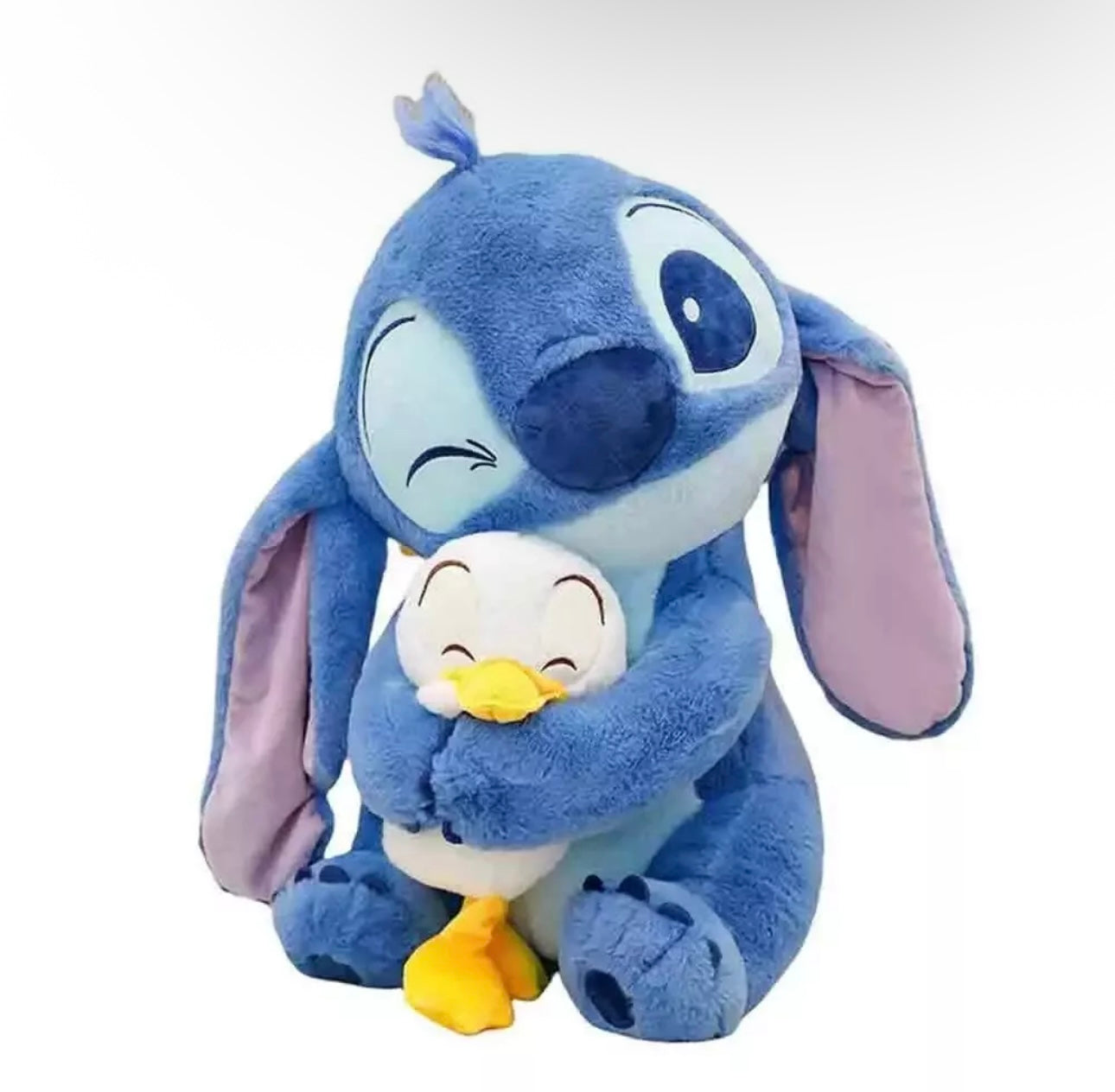 Blue Alien With Duck Plush