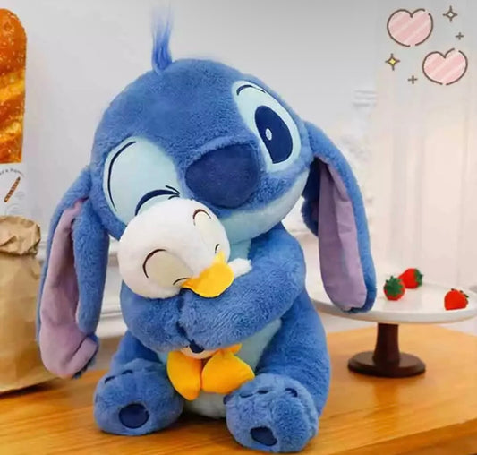 Blue Alien With Duck Plush