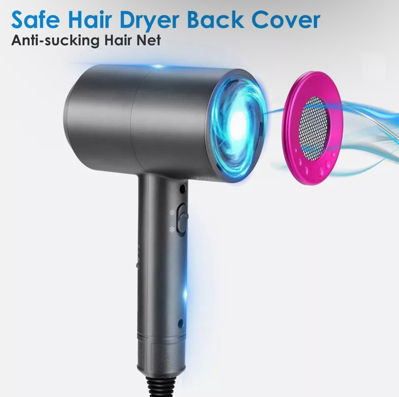 Professional Hairdryer With Diffuser