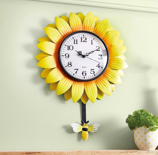 Sunflower Wall Clock