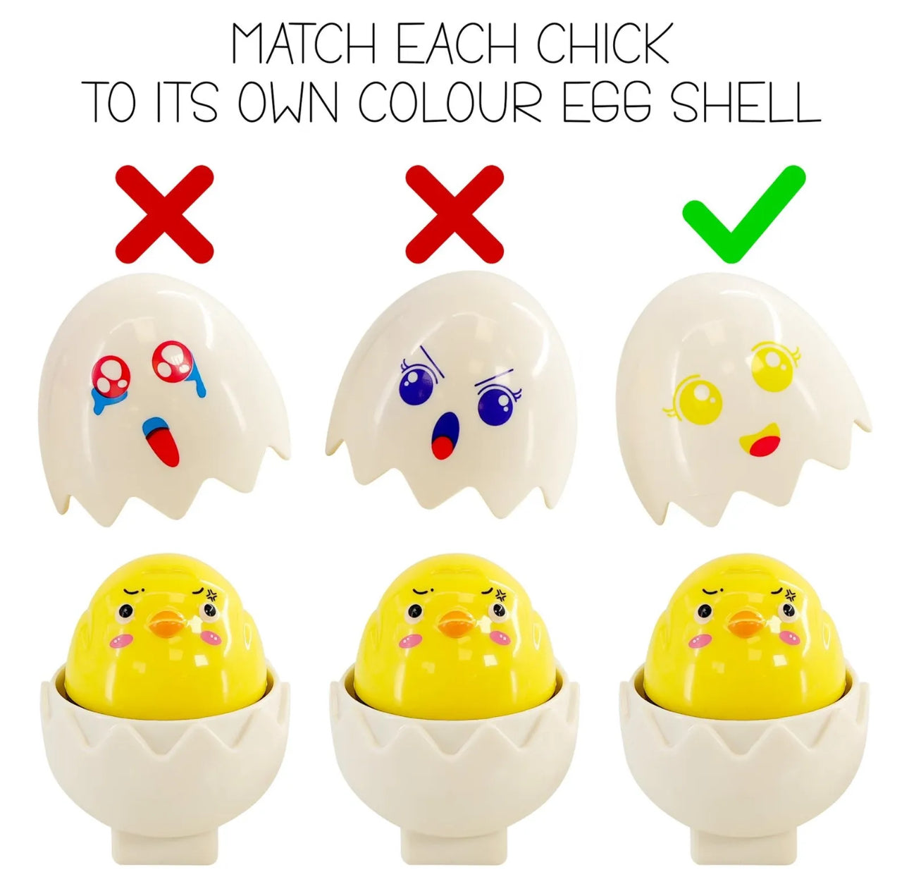 Matching Egg Puzzle