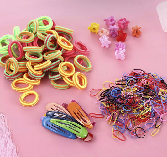 870pc Girls Hair Accessories