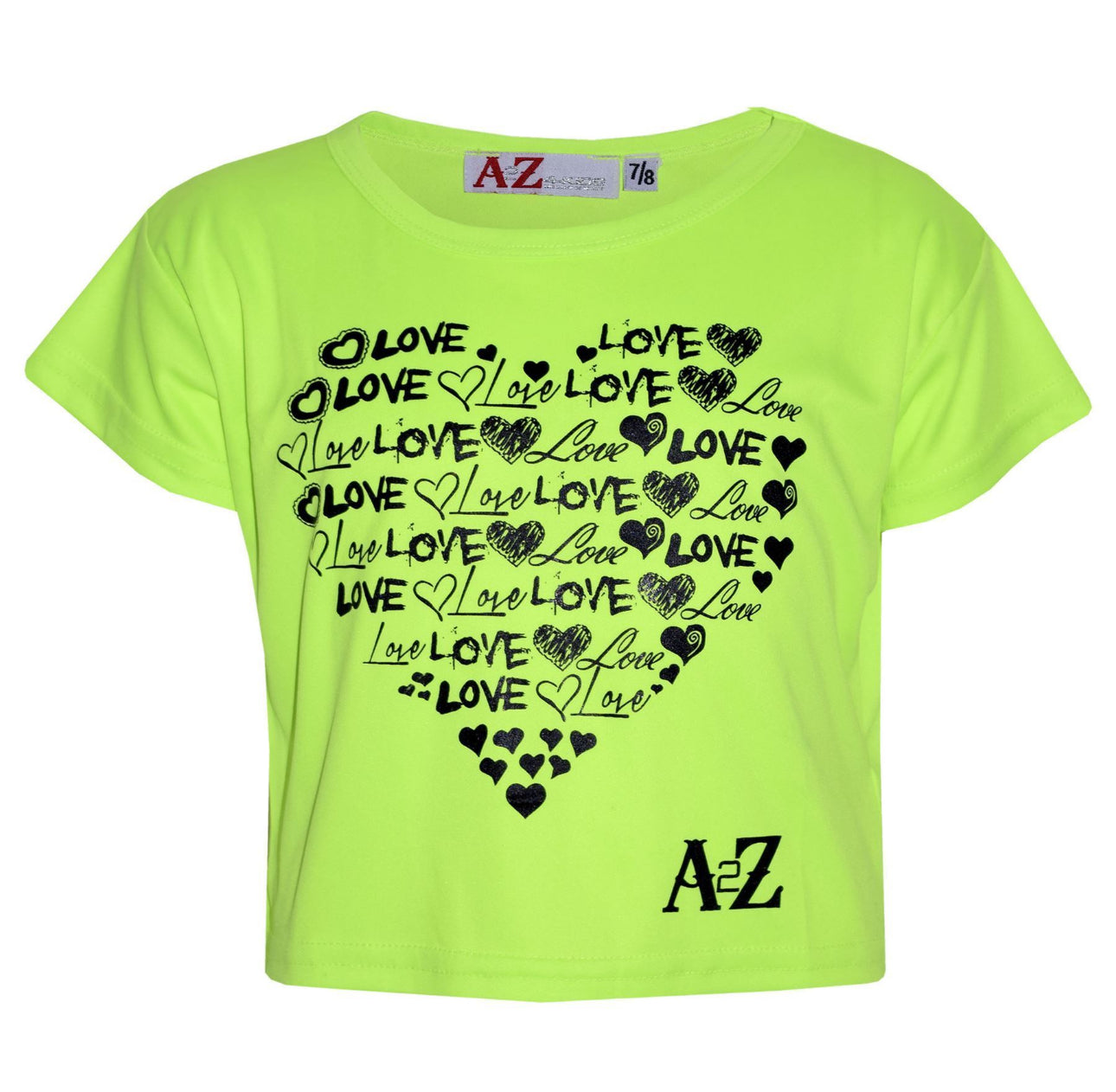 Girls Love Crop T-Shirt