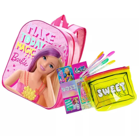 B Girl Back Pack & Filled Pencil Case