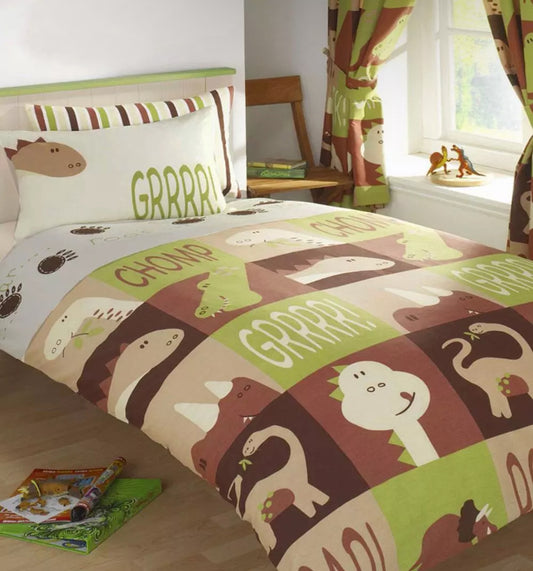 Dinosaur Single Duvet Set