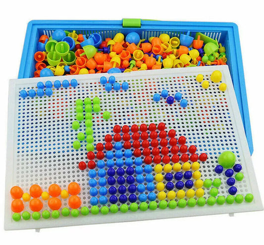 Mosaic Peg Board Activity