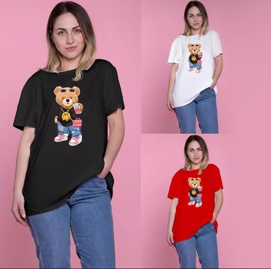 Ladies Baggy Teddy T-shirt