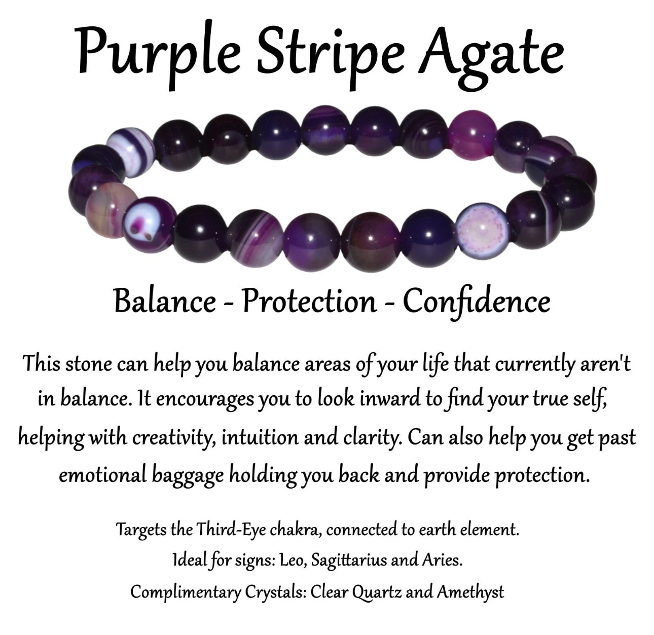Chakra Healing Crystal Bracelets