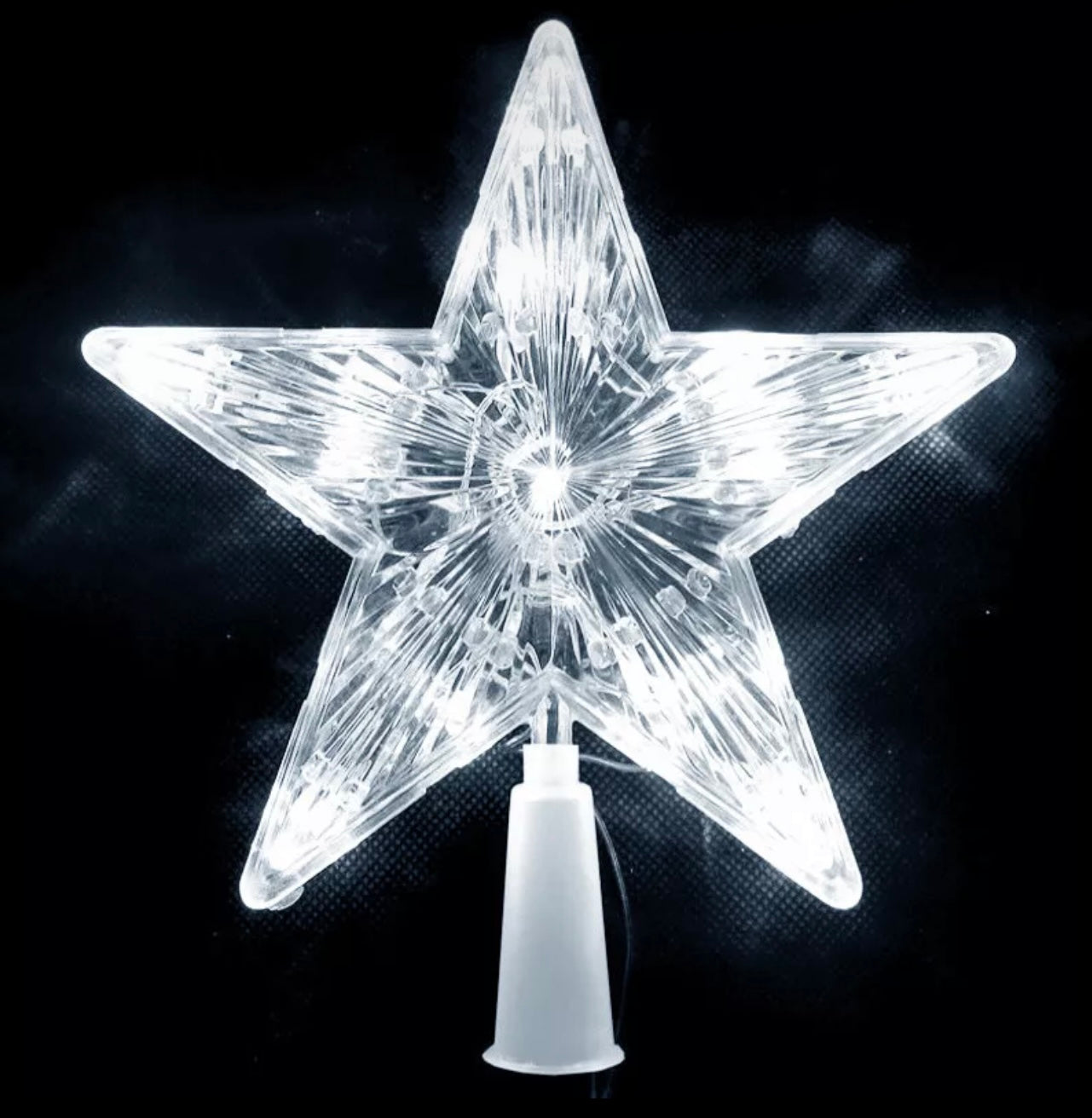 Battery Powered LED Tree Topper Star