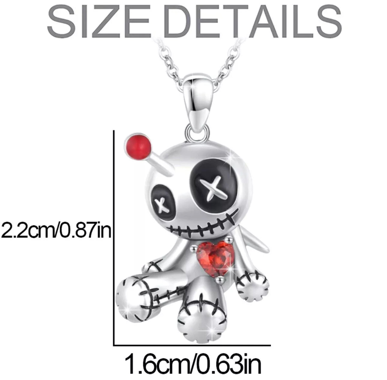 Scary Ghost Necklace