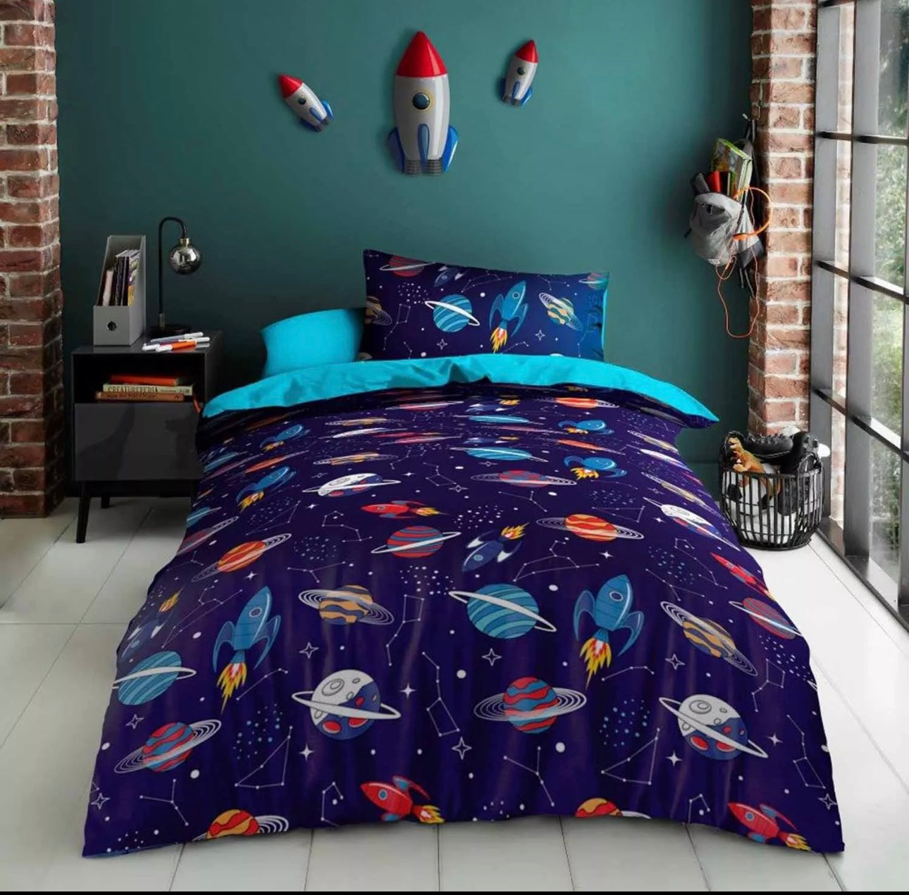 Space Single Duvet Set