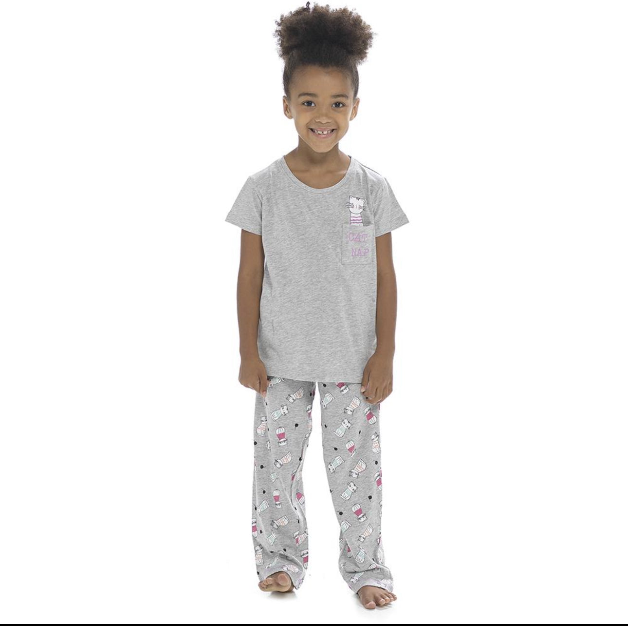 Girls Short Sleeve Pyjamas
