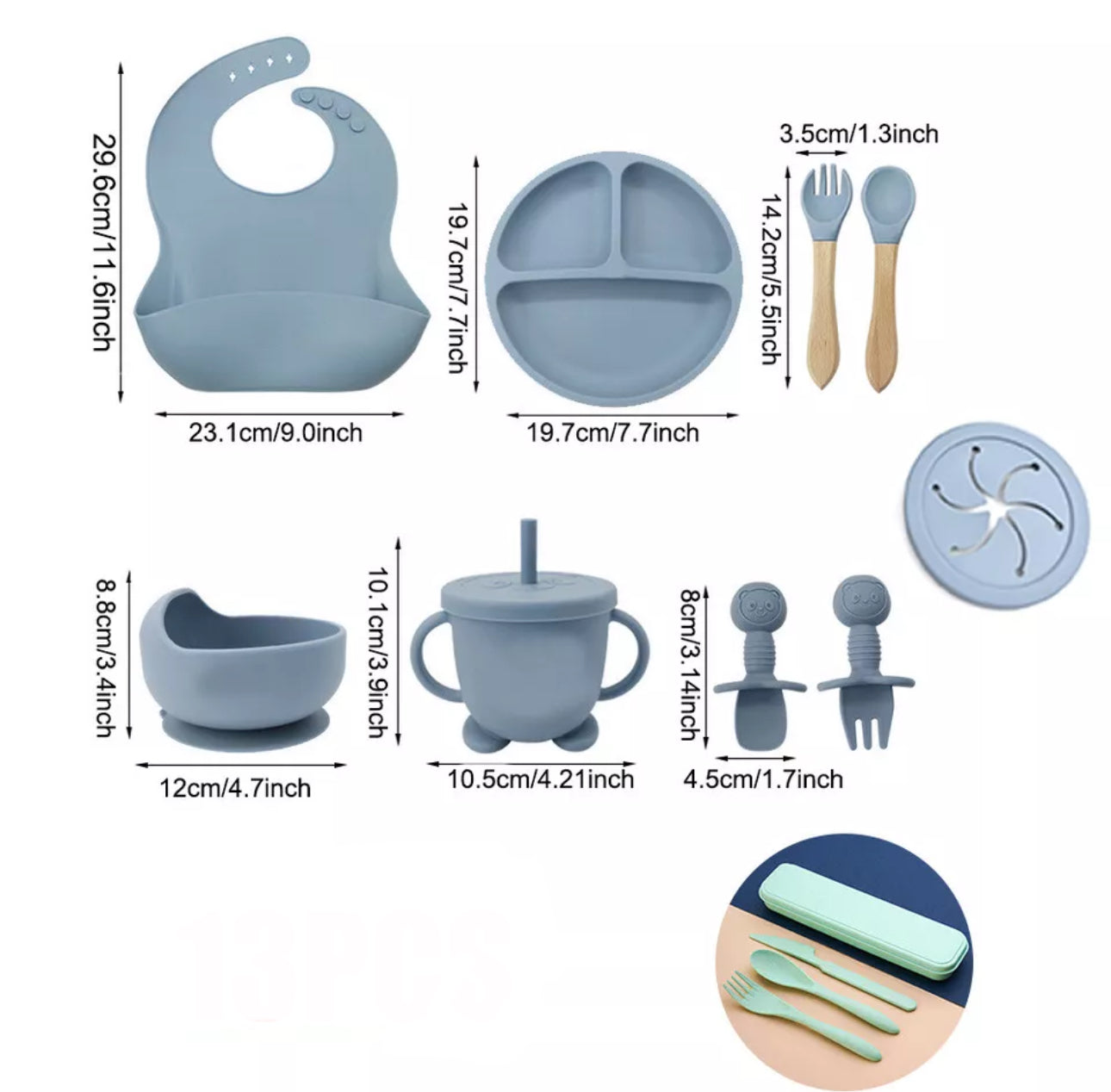 13pc Baby Feeding Set