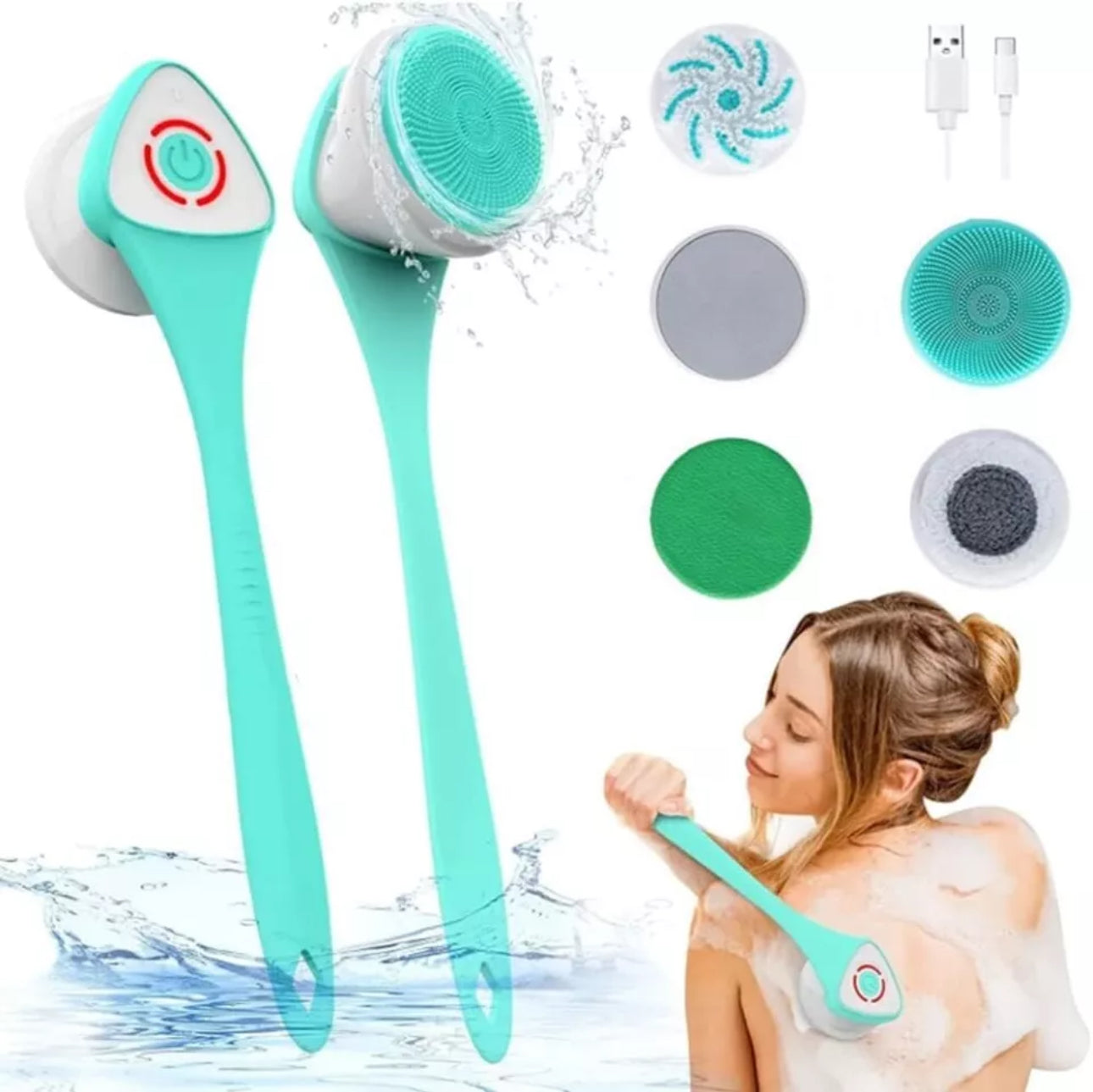 USB Rechargeable Body Brush