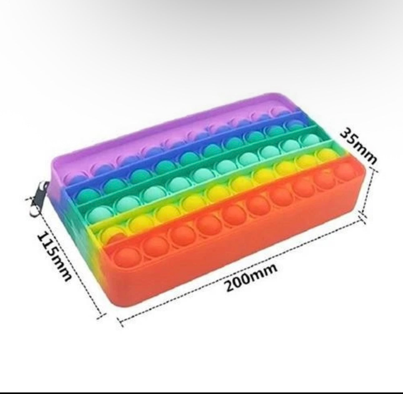 Sensory Fidget Pop Pencil Case