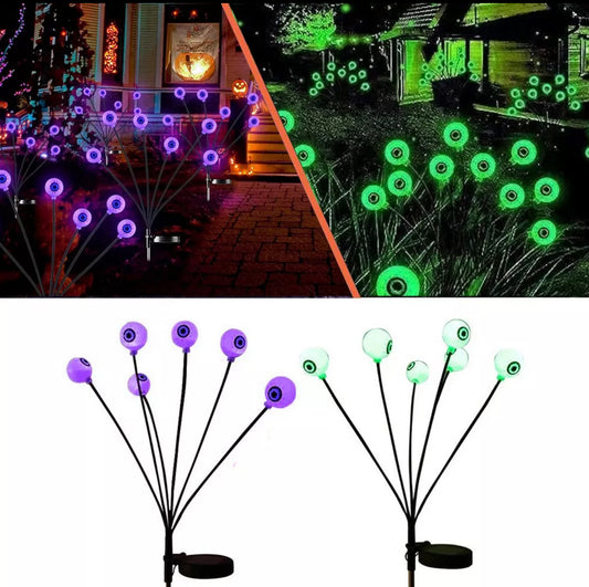 2pc Solar Eyeball Lights