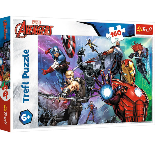 160pc Super Heroes Jigsaw Puzzle