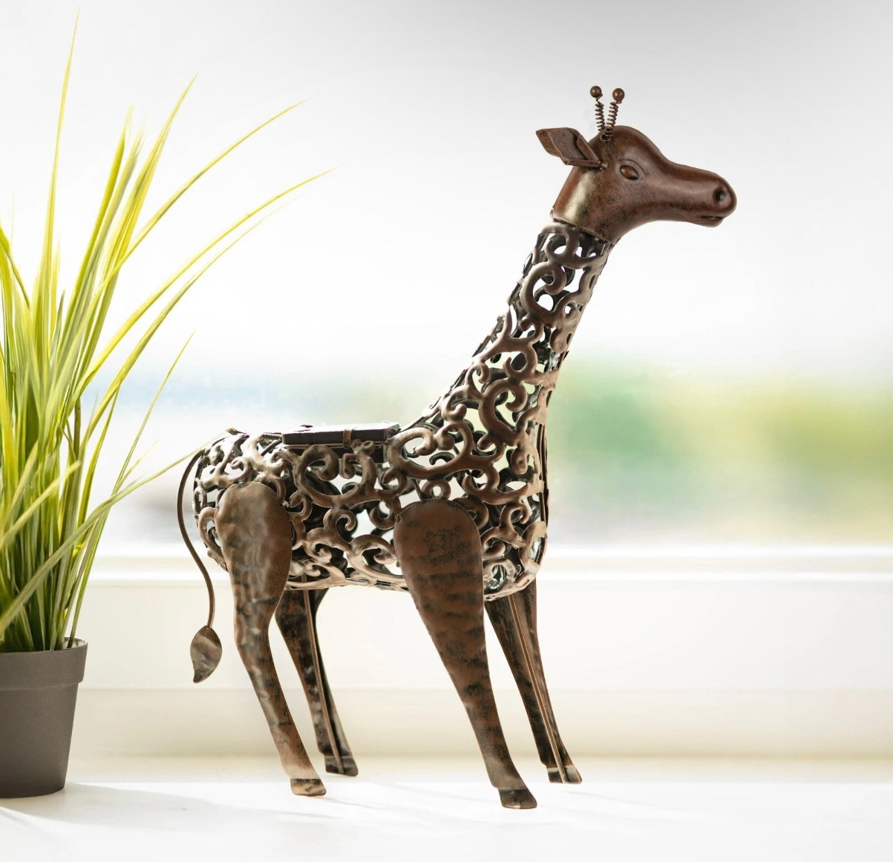 Light Up Silhouette Giraffe