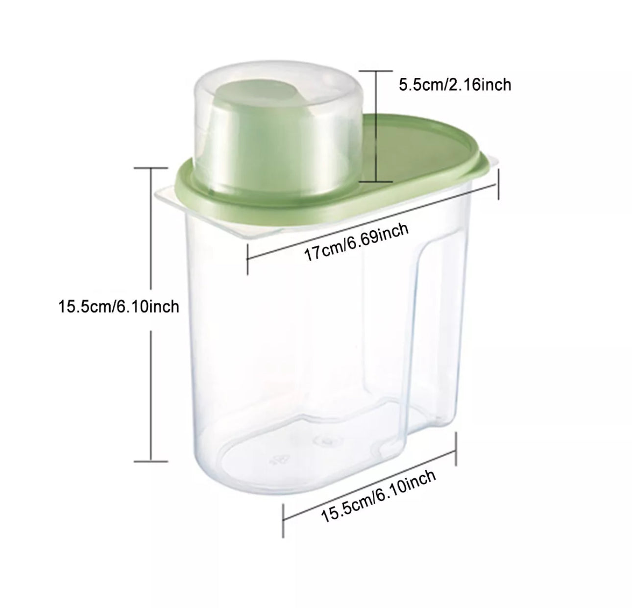 4pc Airtight Storage Containers