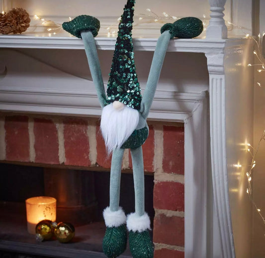 GlamJonk Christmas Hanging Emerald 48cm