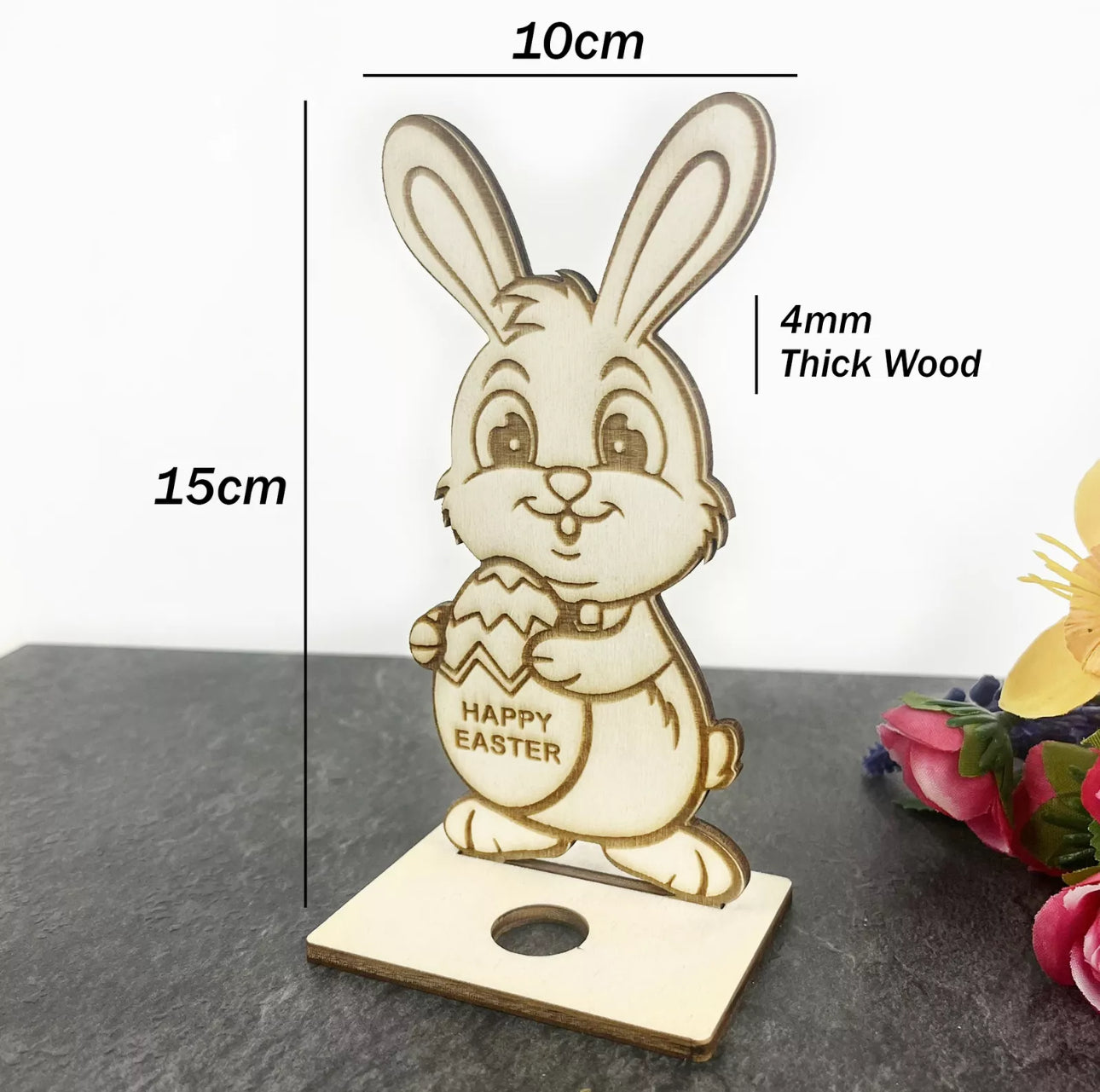 Mini Bunny Egg Holder (Egg not included)