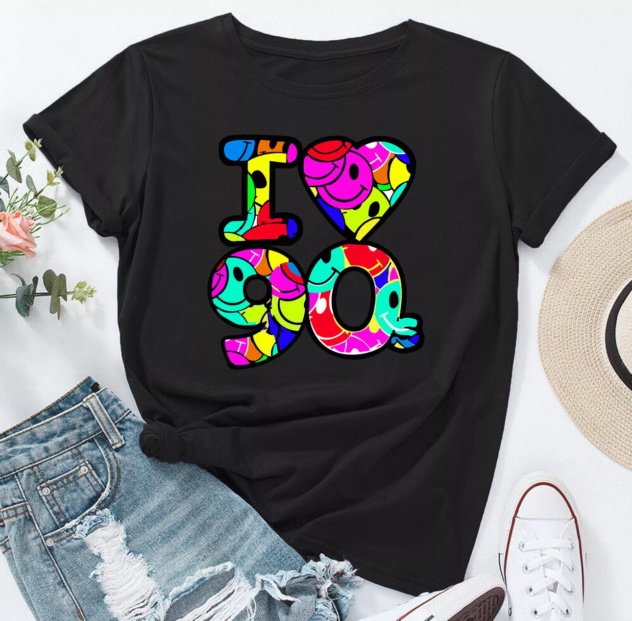 I ❤️ 90s Ladies T-Shirt