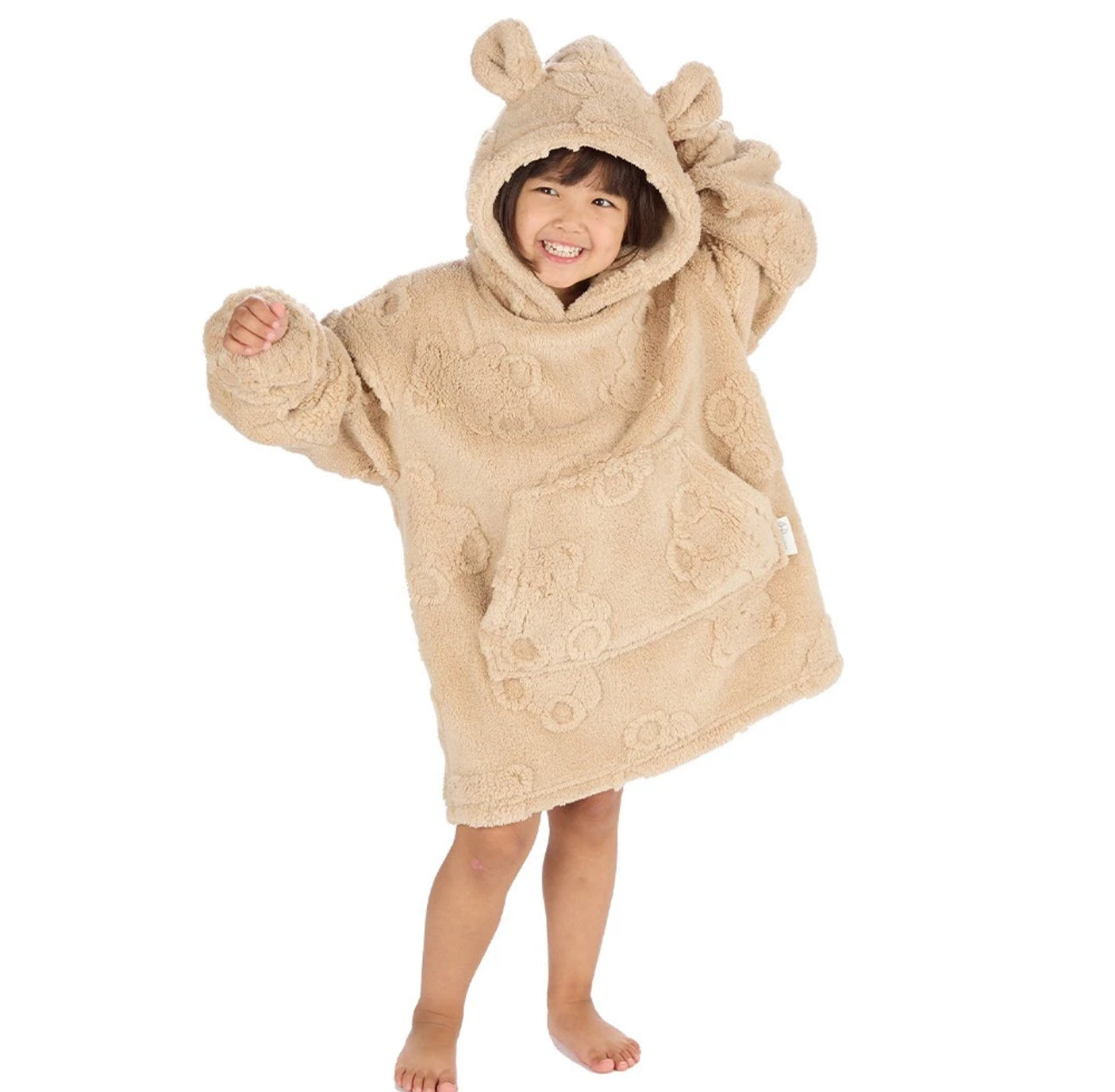 Children’s Teddy Hooded Blanket