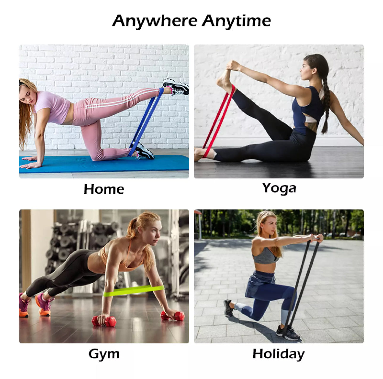 6pc Resistance Bands Set
