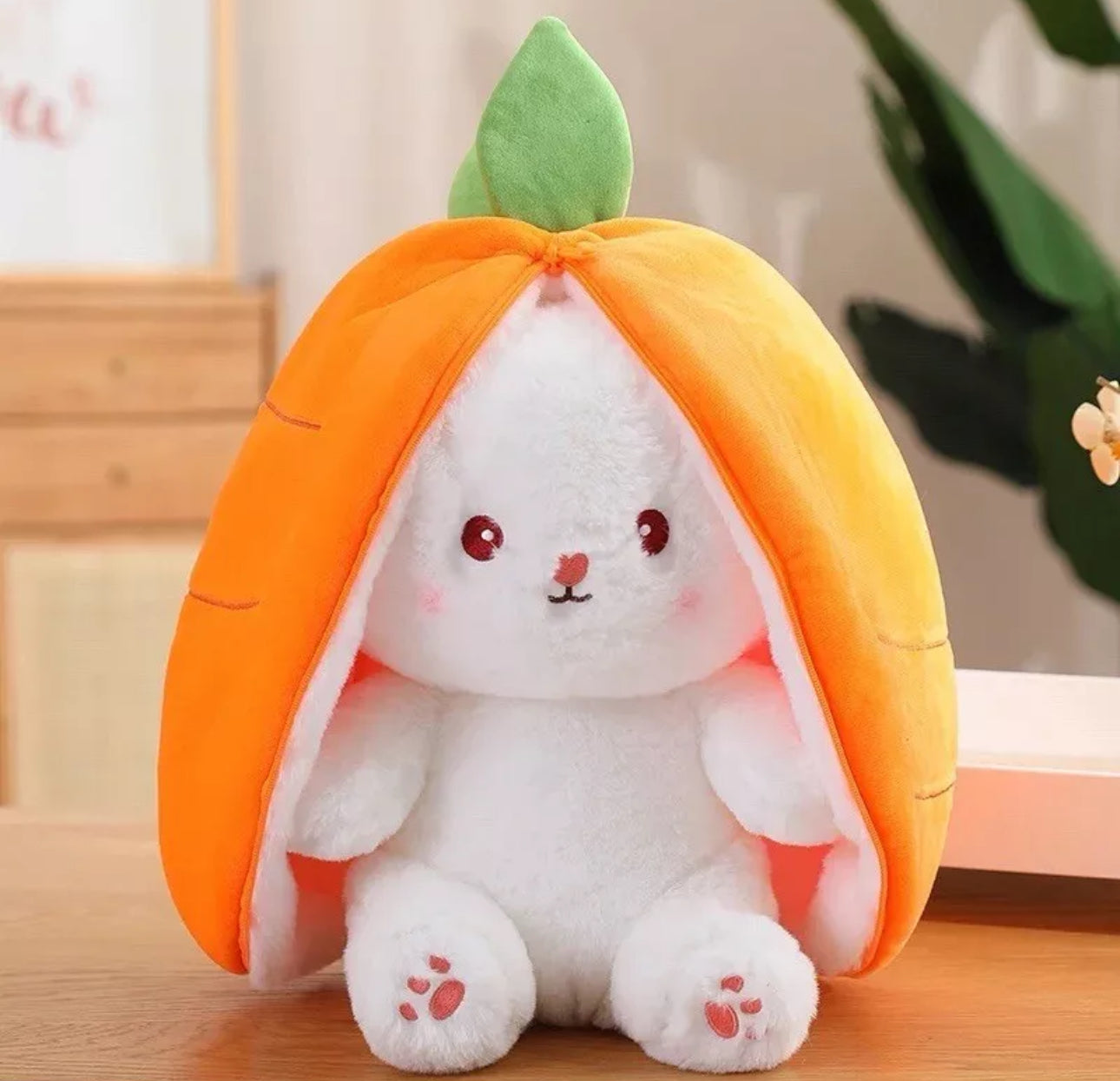 Surprise Pop Out Rabbit Plush