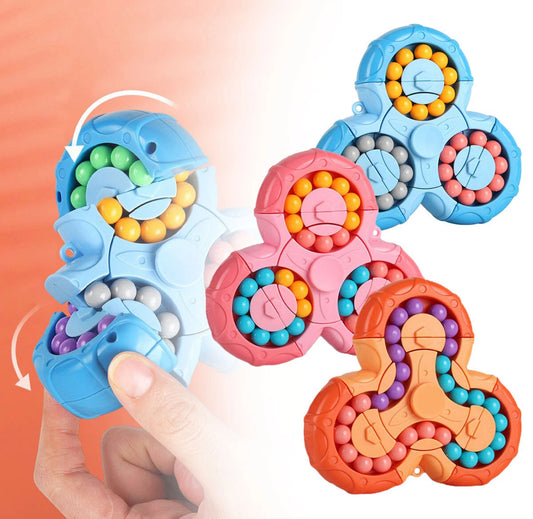 Rotating Magic Bean Finger Puzzle