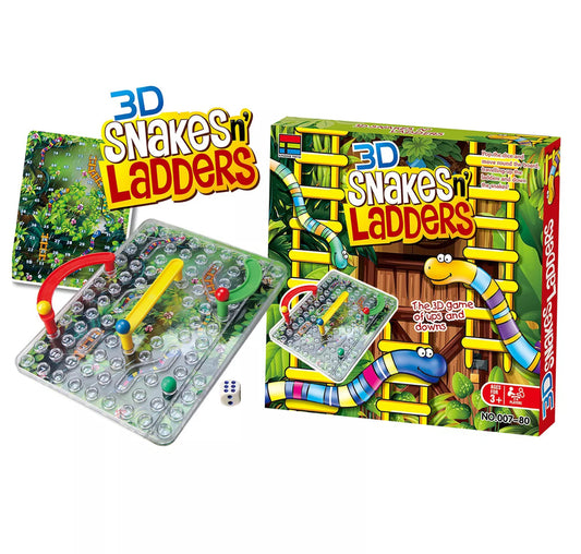 3D Snakes & Ladders