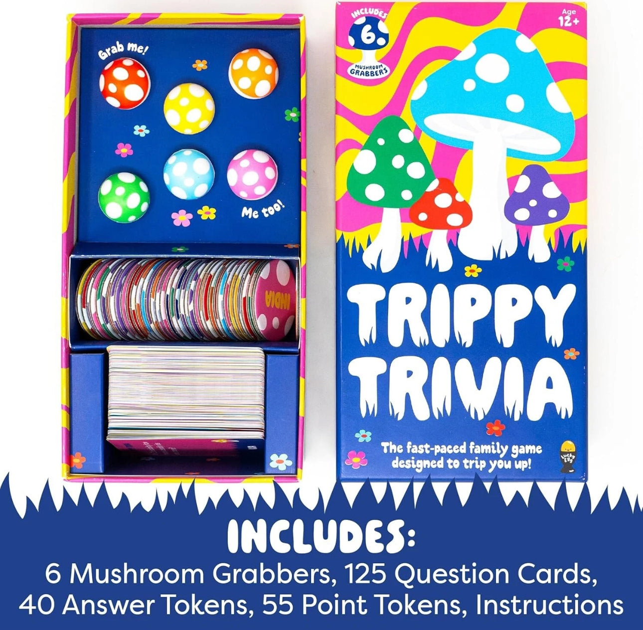 Trippy Trivia Family Card Game