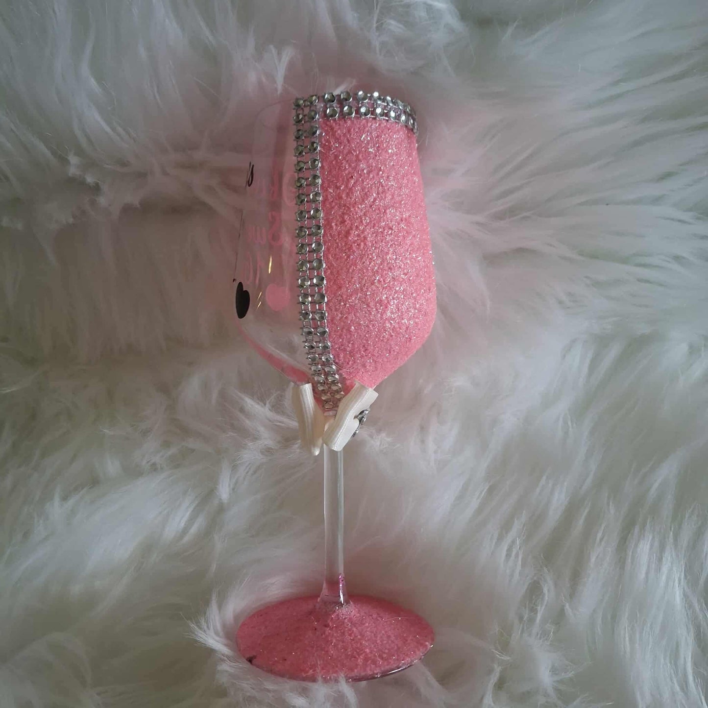 Personalised Glittery Glasses