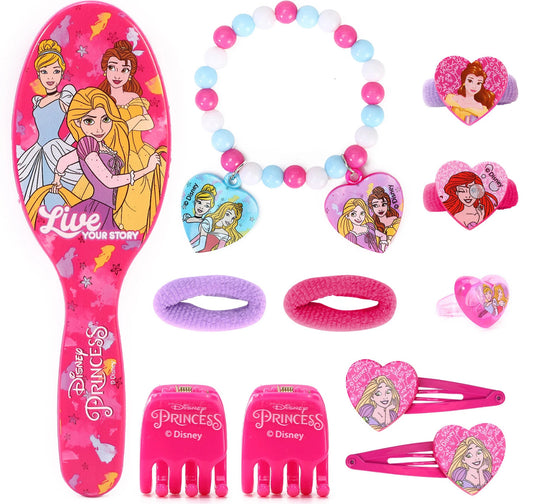 Pink Princess 11pc Hair Accessories