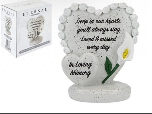 Double Heart Memorial Tribute